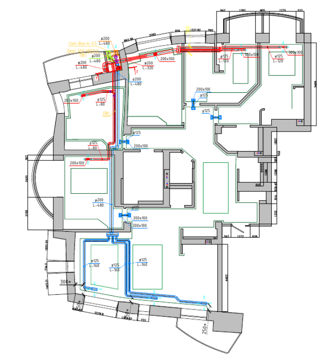 Квартира 205 м²