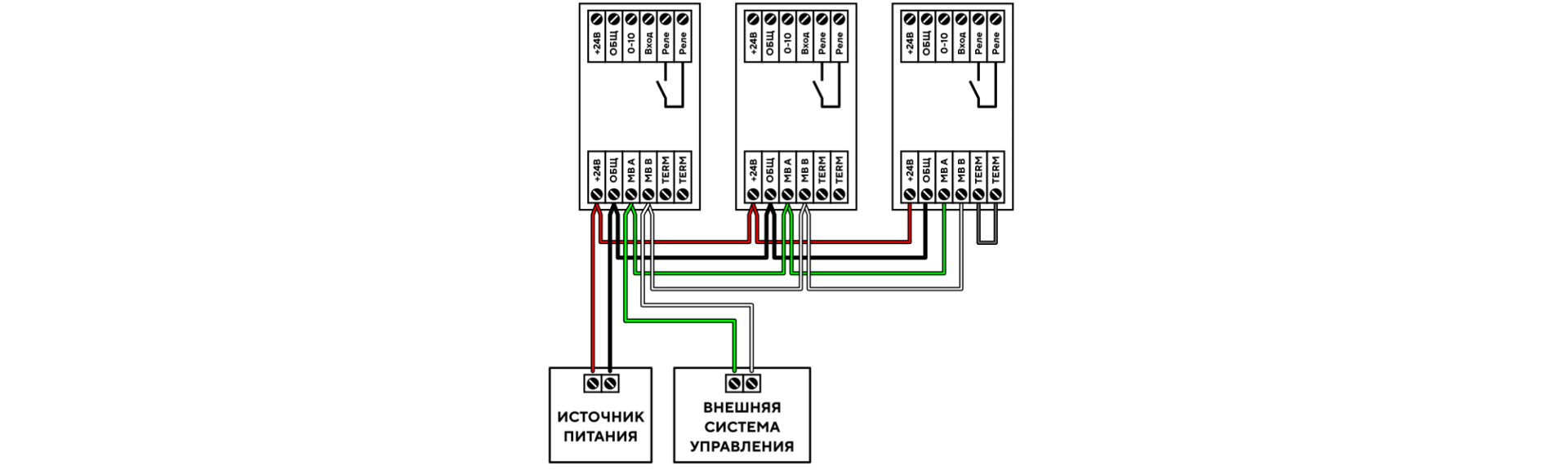 Схема подключения