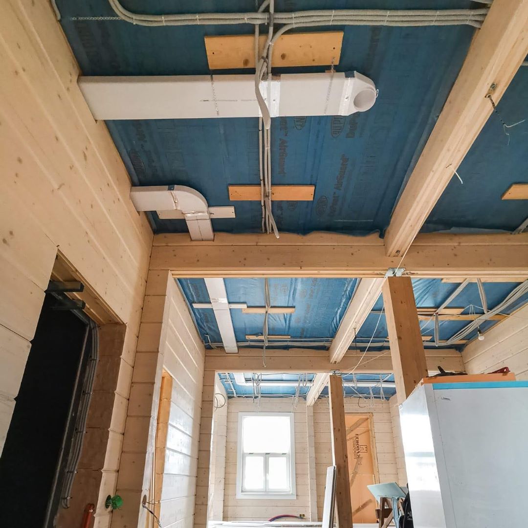 Дом из клеёного бруса, 280 м²