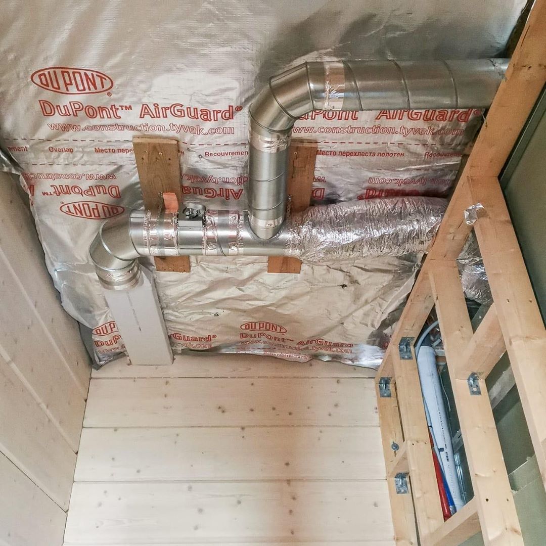 Дом из клеёного бруса, 280 м²