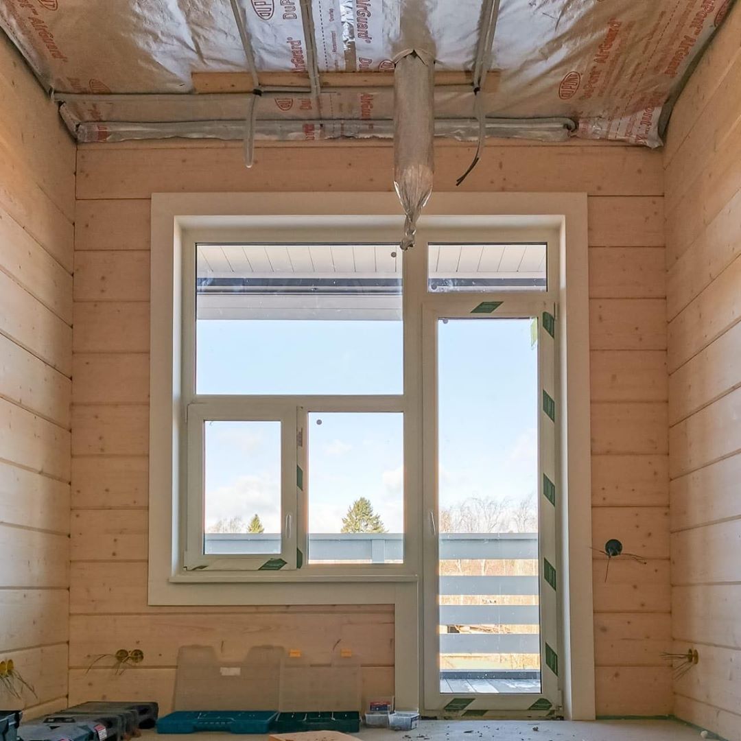 Дом из клеёного бруса, 280 м²