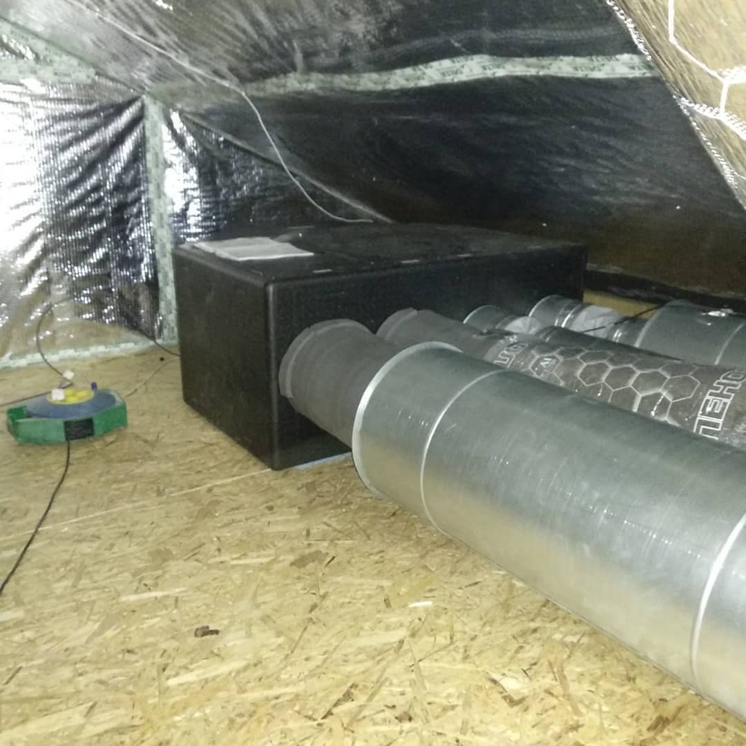 ПВУ Zenit HECO V 550 E в частном каркасном доме
