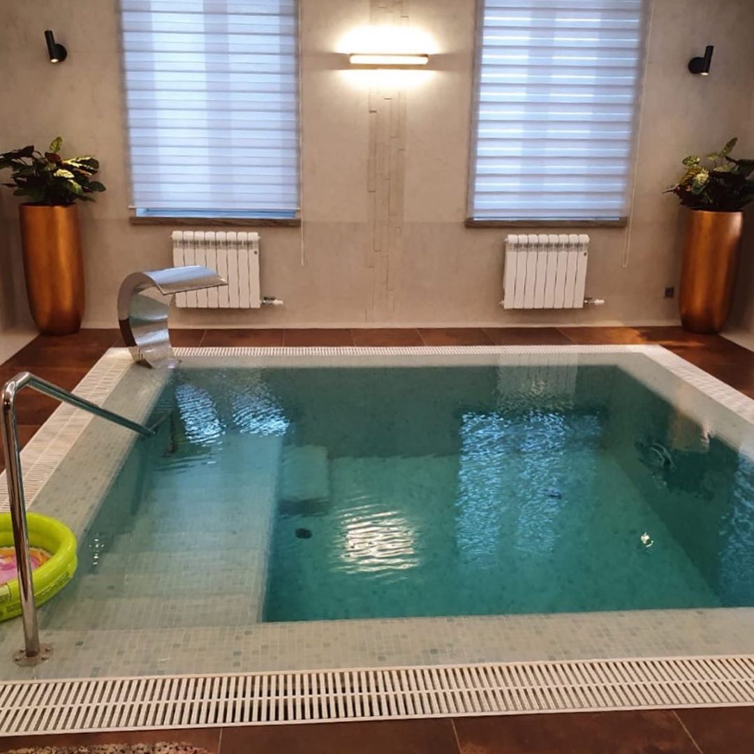 Частный бассейн 10 м² в Казани